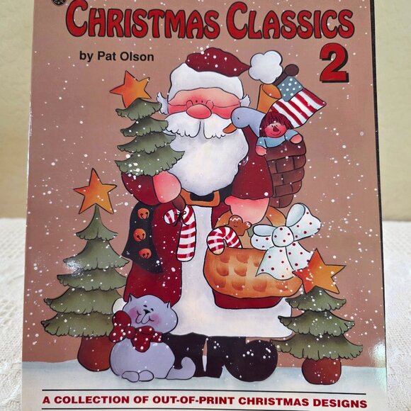 1996 Grace Publications Christmas Classics 2 Craft Design Country Crafting Book - Picture 12 of 13